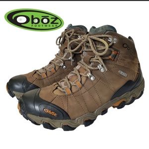 Oboz Bridger Mid B-Dry Waterproof Trail Work Hiking Boots Shoes